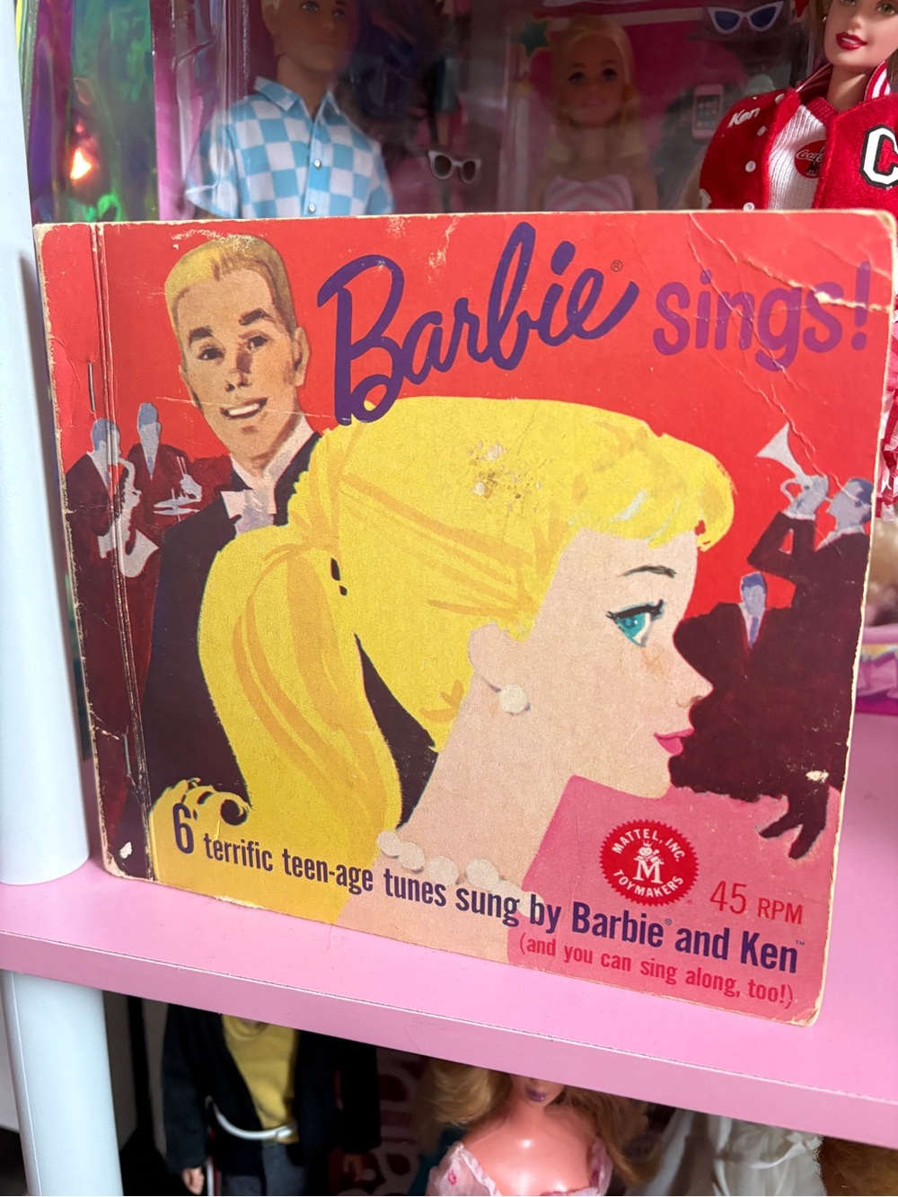 Mattel Barbie Sings! Record